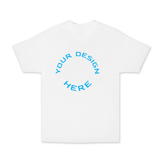 Custom Printed White T-Shirt